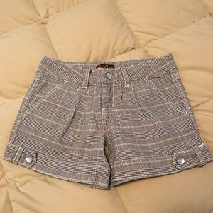 BeBop Girls Plaid Shorts Size 10